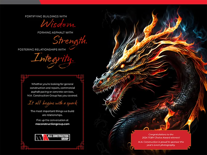 TOBY 2024 ad for BOMA Fort Lauderdale/Palm Beaches