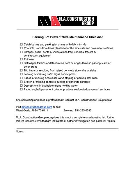 Parking Lot Contractors Palm Beach